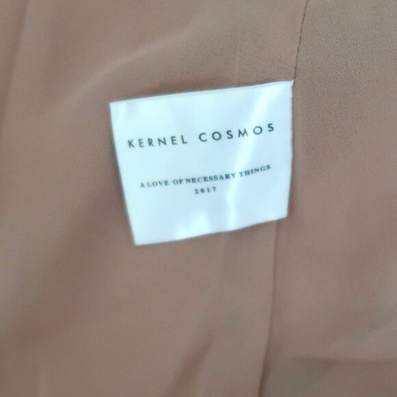 KERNEL COSMOS midi dress with ruffle trim sz S - Picture 6 of 7